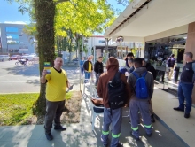 Sindicato coleta votos do Plebiscito Popular nas ceramicas de Criciúma e região